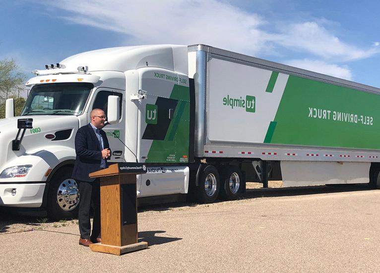 Tusimple self-driving truck